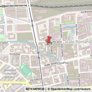 Mappa Via Privata Bastia, 5, 20139 Milano, Milano (Lombardia)