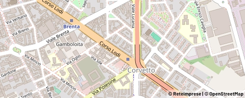 Mappa Milano