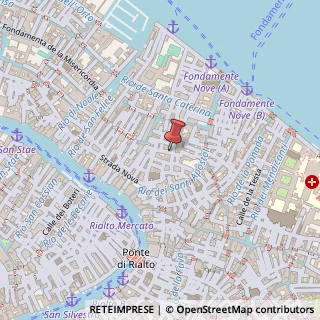 Mappa Sestiere Cannaregio, 4612, 30100 Venezia, Venezia (Veneto)