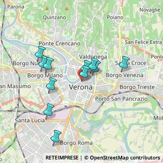 Mappa Vicolo Dietro Santissimi Apostoli, 37121 Verona VR, Italia (1.69636)