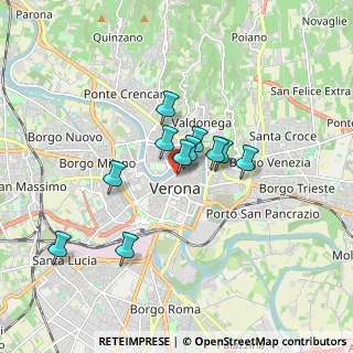Mappa Vicolo Dietro Santi Apostoli, 37121 Verona VR, Italia (1.27273)