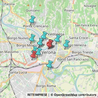 Mappa Vicolo Dietro Santi Apostoli, 37121 Verona VR, Italia (1.21)