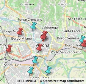 Mappa Vicolo Dietro Santissimi Apostoli, 37121 Verona VR, Italia (2.37)