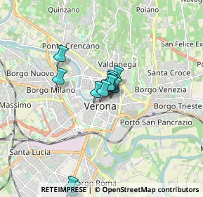 Mappa Via Guglielmo Oberdan, 37121 Verona VR, Italia (1.20333)