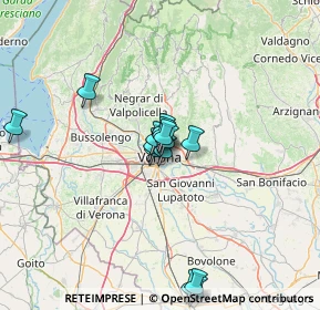 Mappa Via Guglielmo Oberdan, 37121 Verona VR, Italia (10.99357)