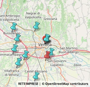 Mappa Piazza SS. Apostoli, 37121 Verona VR, Italia (7.26833)