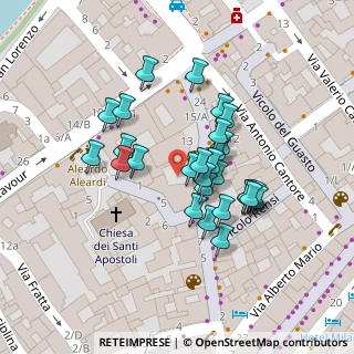 Mappa Piazza SS. Apostoli, 37121 Verona VR, Italia (0.045)