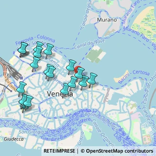 Mappa Calle dei Meloni, 30121 Venezia VE, Italia (1.136)