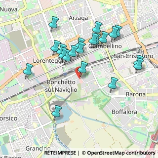 Mappa Via della Ferrera, 20142 Milano MI, Italia (0.993)