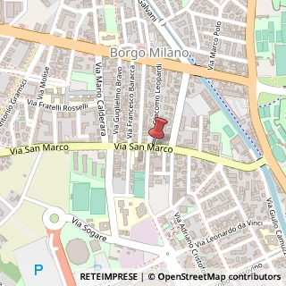 Mappa Via San Marco,  53, 37138 Verona, Verona (Veneto)