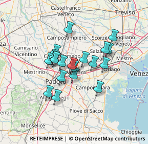 Mappa 35010 Vigonza PD, Italia (10.204)