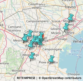 Mappa 35010 Vigonza PD, Italia (11.76462)
