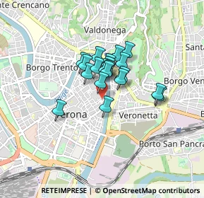 Mappa Via Amanti, 37121 Verona VR, Italia (0.53)