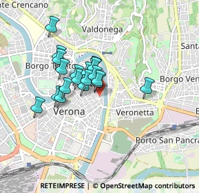 Mappa Via Amanti, 37121 Verona VR, Italia (0.6385)