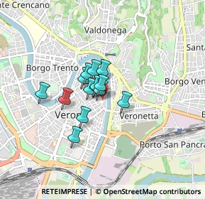 Mappa Vicolo San Sebastiano, 37121 Verona VR, Italia (0.47929)