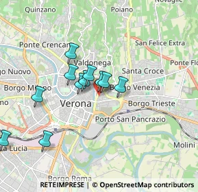 Mappa Via Scrimiari, 37129 Verona VR, Italia (1.47818)