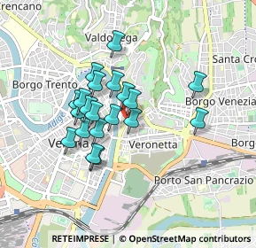 Mappa Via Scrimiari, 37129 Verona VR, Italia (0.693)