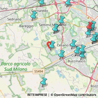 Mappa Viale Alessandro Volta, 20090 Cusago MI, Italia (5.733)