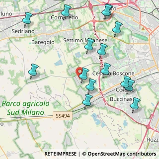 Mappa Viale Alessandro Volta, 20090 Cusago MI, Italia (4.7273333333333)