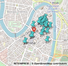 Mappa Via Mario Alberto, 37121 Verona VR, Italia (0.3135)