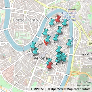 Mappa Vicolo del Guasto, 37121 Verona VR, Italia (0.4135)
