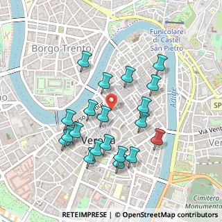 Mappa Via Antonio Cantore, 37121 Verona VR, Italia (0.4495)