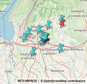 Mappa Vicolo del Guasto, 37121 Verona VR, Italia (7.432)