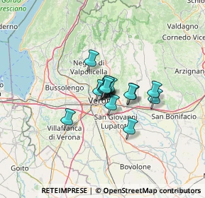 Mappa Vicolo Rensi, 37121 Verona VR, Italia (6.76)