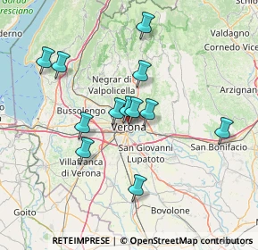 Mappa Via Antonio Cantore, 37121 Verona VR, Italia (12.65417)