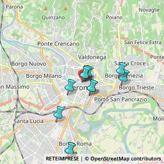 Mappa Vicolo del Guasto, 37121 Verona VR, Italia (1.61)