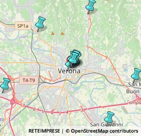 Mappa Vicolo Rensi, 37121 Verona VR, Italia (2.80846)