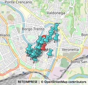 Mappa Vicolo del Guasto, 37121 Verona VR, Italia (0.621)