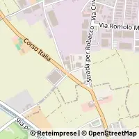 地図 Robecco sul Naviglio