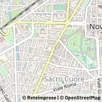Hartă Novara