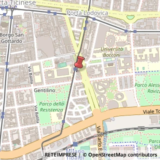Mappa Via Giambologna, 1, 20136 Milano, Milano (Lombardia)
