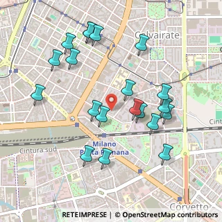Mappa Via Pietro Colletta, 20137 Milano MI, Italia (0.5105)