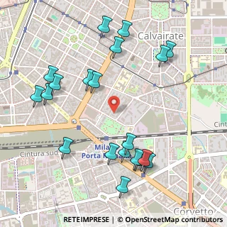 Mappa Via dei Mocenigo, 20137 Milano MI, Italia (0.586)