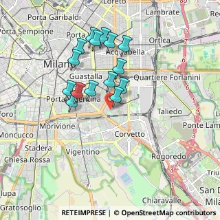 Mappa Via Pietro Colletta, 20137 Milano MI, Italia (1.614)