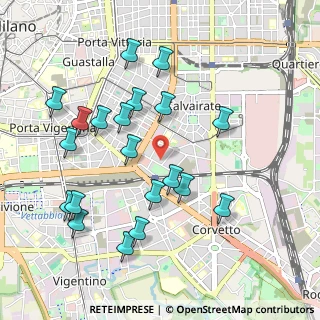Mappa Via Pietro Colletta, 20137 Milano MI, Italia (1.035)