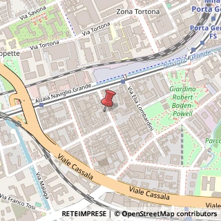 Mappa Via Eugenio Villoresi, 12, 20143 Milano, Milano (Lombardia)