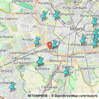 Mappa Via Privata Luigi Sala, 20143 Milano MI, Italia (2.81154)