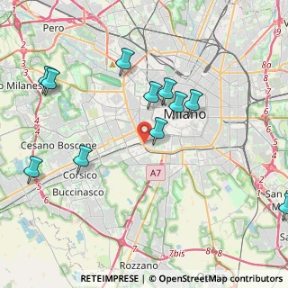Mappa Via Privata Luigi Sala, 20143 Milano MI, Italia (4.83583)