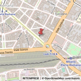 Mappa Via Friuli, 2, 20135 Milano, Milano (Lombardia)