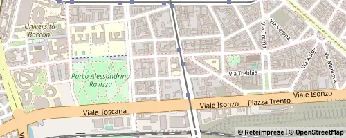 Mappa Milão