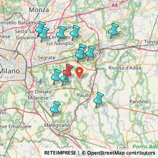 Mappa , 20090 Settala MI, Italia (7.26615)