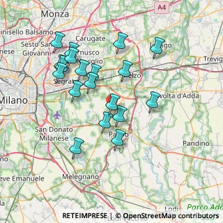 Mappa , 20090 Settala MI, Italia (7.14684)