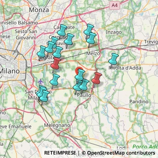 Mappa , 20090 Settala MI, Italia (7.00444)