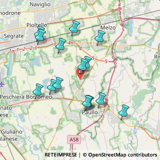 Mappa , 20090 Settala MI, Italia (3.85333)