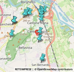 Mappa Cantone Maridon, 10015 Ivrea TO, Italia (1.05)