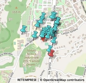 Mappa Cantone Maridon, 10015 Ivrea TO, Italia (0.13462)